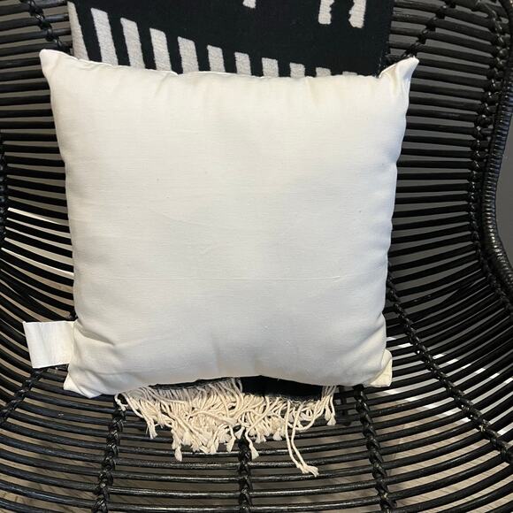 Snowman face Christmas throw pillow 15” - Picture 2 of 4